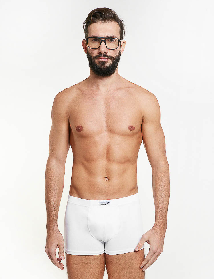 3 Boxer elasticizzato con elastico ribattuto – NOTTINGHAM